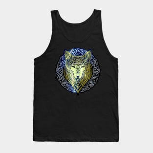 Celtic Wolf Tank Top